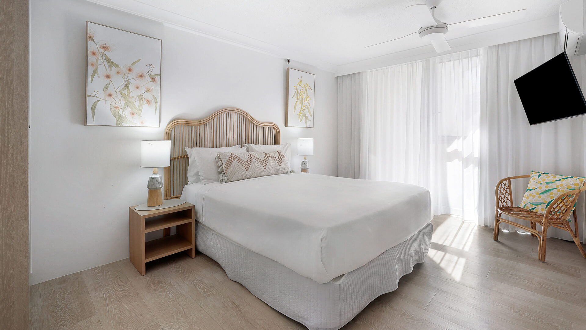 Premium 2 Bedroom Ocean View Apartment at ULTIQA Beach Haven on Broadbeach with bright, modern design.